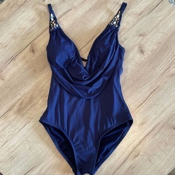 Coastal zone Other - Coastal zone women’s one piece Navy blue swimsuit Size 6